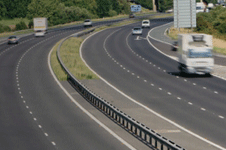 ARGTM8 UK Motorway, M62 - Empty, Traffic Free